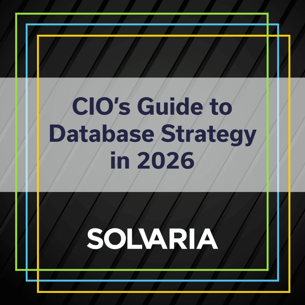 CIO database strategy 2026
