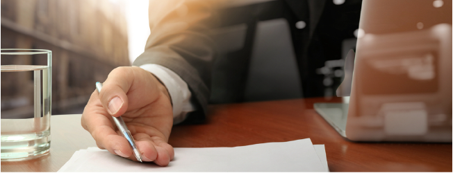 double exposure of businessman or salesman handing over a contract on wooden desk 1 2