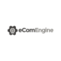 The eComEngine logo featuring a hexagonal gear shape with a 3D cube in the center, followed by the text eComEngine in bold and regular gray font.